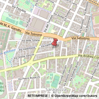 Mappa Via Nino Nannetti, 1, 40122 Bologna, Bologna (Emilia Romagna)