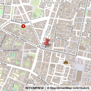 Mappa Via Ugo Bassi, 25, 40121 Bologna, Bologna (Emilia Romagna)