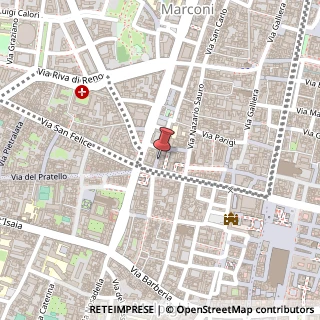 Mappa Via San Gervasio, 1, 40121 Bologna, Bologna (Emilia Romagna)