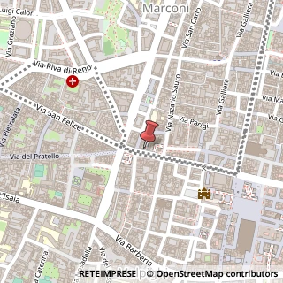 Mappa Via Ugo Bassi, 25, 40121 Bologna, Bologna (Emilia Romagna)