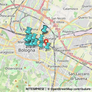 Mappa Dehon, 40138 Bologna BO, Italia (1.384)