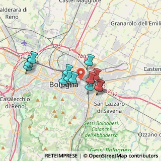 Mappa Dehon, 40138 Bologna BO, Italia (2.67769)