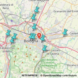 Mappa Dehon, 40138 Bologna BO, Italia (4.04818)