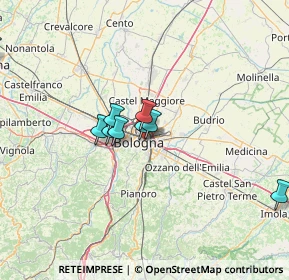 Mappa Via Faustino Malaguti, 40121 Bologna BO, Italia (21.93308)