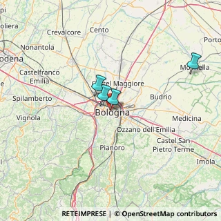 Mappa Lame - Bologna, 40122 Bologna BO, Italia (48.10462)