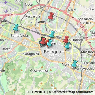 Mappa Lame - Bologna, 40122 Bologna BO, Italia (1.39182)