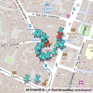 Mappa Via Guglielmo Marconi, 40121 Bologna BO, Italia (0.00714)