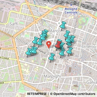 Mappa Lame - Bologna, 40122 Bologna BO, Italia (0.34)