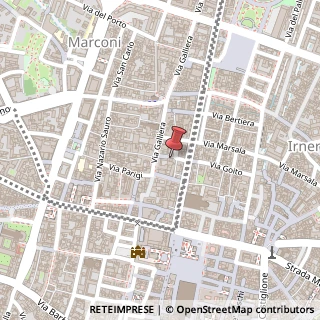 Mappa Via de? Monari, 6/b, 40121 Bologna, Bologna (Emilia Romagna)