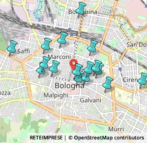 Mappa Via Goito, 40126 Bologna BO, Italia (0.83375)