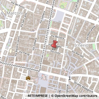 Mappa Via Goito, 14, 40126 Bologna, Bologna (Emilia Romagna)