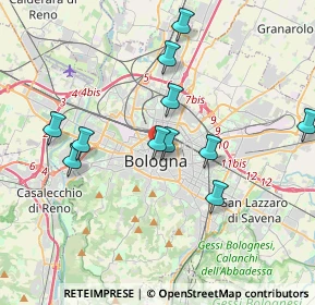 Mappa Via Goito, 40126 Bologna BO, Italia (3.64636)
