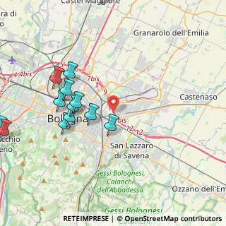 Mappa Via dello Spiraglio, 40138 Bologna BO, Italia (4.81)