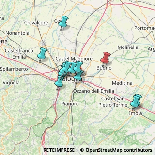 Mappa Via dello Spiraglio, 40138 Bologna BO, Italia (12.55583)