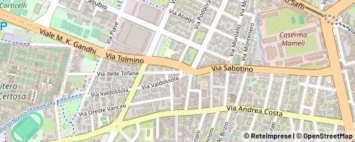 Mappa Bologne
