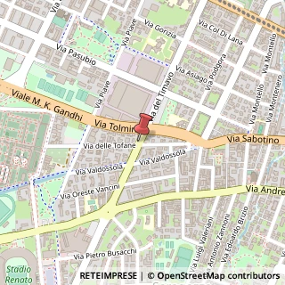 Mappa Via Montefiorino,  19, 40134 Bologna, Bologna (Emilia Romagna)