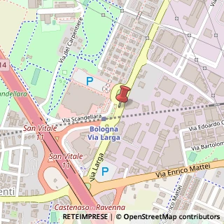 Mappa Via Larga,  17, 40138 Bologna, Bologna (Emilia Romagna)