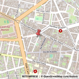 Mappa Via San Rocco, 1g, 40122 Bologna, Bologna (Emilia Romagna)