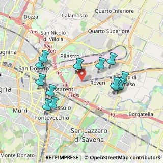 Mappa Via Edoardo Collamarini, 40138 Bologna BO, Italia (1.82429)