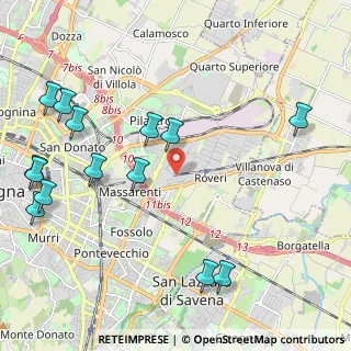 Mappa Via Edoardo Collamarini, 40138 Bologna BO, Italia (2.73429)