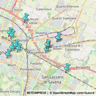 Mappa Via Edoardo Collamarini, 40138 Bologna BO, Italia (2.4075)