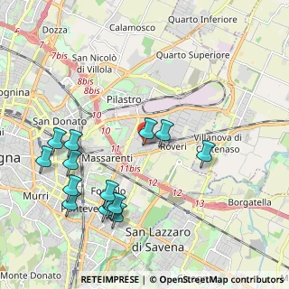 Mappa Via Edoardo Collamarini, 40138 Bologna BO, Italia (2.31)