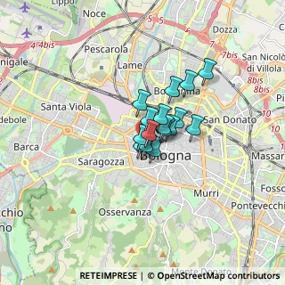 Mappa Via dell'Abbadia, 40122 Bologna BO, Italia (0.86875)