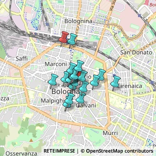 Mappa Piazza San Martino - Bologna, 40126 Bologna BO, Italia (0.5585)