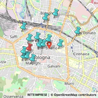 Mappa Vicolo Luretta, 40126 Bologna BO, Italia (0.91188)