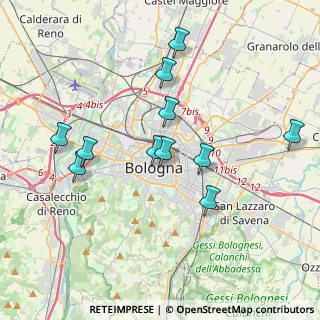 Mappa Piazza San Martino - Bologna, 40126 Bologna BO, Italia (3.65636)