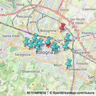 Mappa Piazza S. Martino, 40126 Bologna BO, Italia (1.33769)