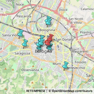 Mappa Piazza S. Martino, 40126 Bologna BO, Italia (1.21923)