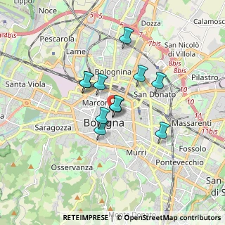 Mappa Piazza San Martino - Bologna, 40126 Bologna BO, Italia (1.26364)