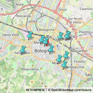 Mappa Piazza San Martino - Bologna, 40126 Bologna BO, Italia (1.61545)