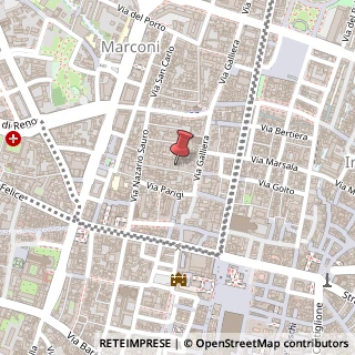Mappa Via San Giorgio, 3, 40121 Bologna, Bologna (Emilia Romagna)