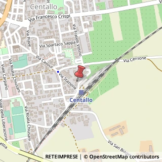 Mappa Viale Stazione, 5, 12044 Centallo, Cuneo (Piemonte)