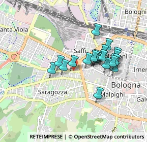 Mappa Via Pasquale Muratori, 40134 Bologna BO, Italia (0.725)