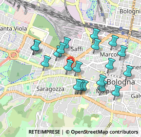 Mappa Via Pasquale Muratori, 40134 Bologna BO, Italia (0.8805)