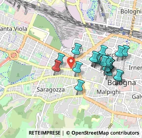 Mappa Via Pasquale Muratori, 40134 Bologna BO, Italia (0.846)