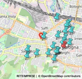 Mappa Via Pasquale Muratori, 40134 Bologna BO, Italia (1.0475)