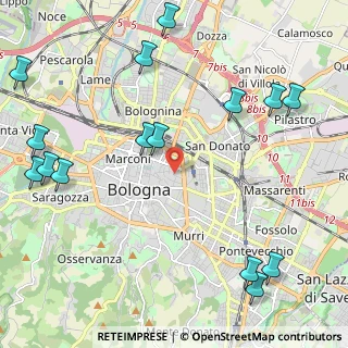 Mappa Alma Mater Studiorum - Università di Bologna, 40126 Bologna BO, Italia (2.96067)
