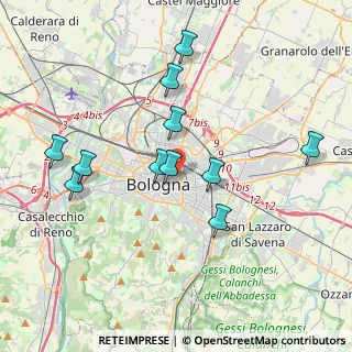 Mappa Alma Mater Studiorum - Università di Bologna, 40126 Bologna BO, Italia (3.75182)