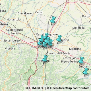 Mappa Alma Mater Studiorum - Università di Bologna, 40126 Bologna BO, Italia (10.84667)
