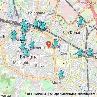 Mappa Alma Mater Studiorum - Università di Bologna, 40126 Bologna BO, Italia (1.23444)