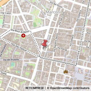 Mappa Via Guglielmo Marconi, 5, 40122 Bologna, Bologna (Emilia Romagna)