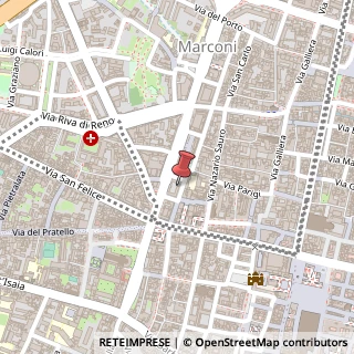 Mappa Via San Gervasio, 8, 40121 Bologna, Bologna (Emilia Romagna)