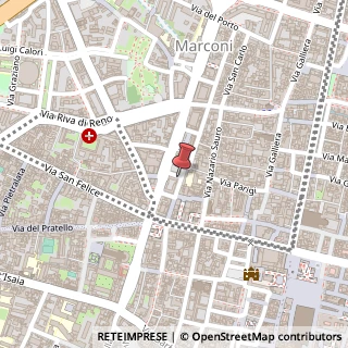 Mappa Via San Gervasio, 10, 40121 Bologna, Bologna (Emilia Romagna)
