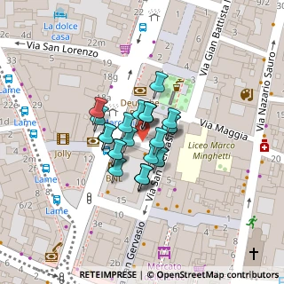 Mappa Via Augusto Majani, 40121 Bologna BO, Italia (0)