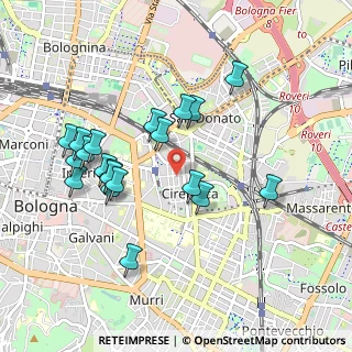 Mappa Via Massenzio Masia, 40138 Bologna BO, Italia (0.95)