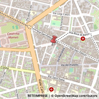 Mappa Via Della Grada, 4, 40122 Bologna, Bologna (Emilia Romagna)